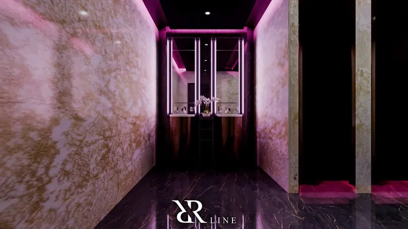 Réalisation RR Line — espace intérieur n° 14