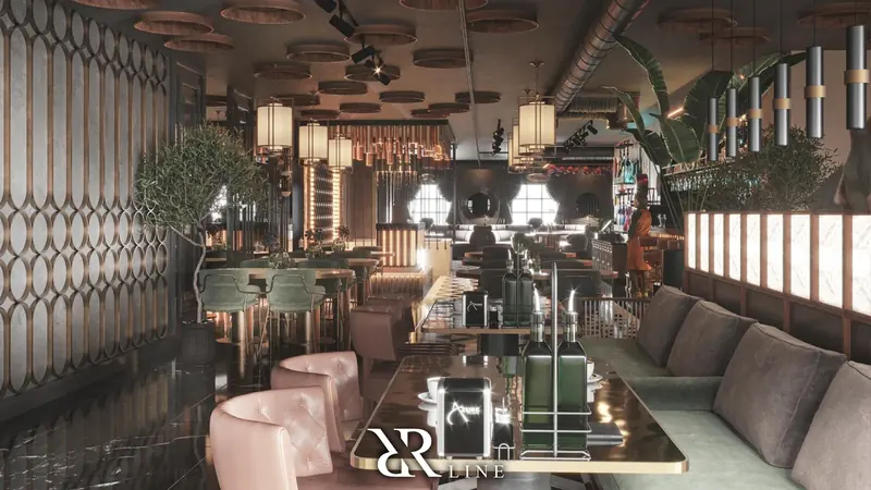 Réalisation RR Line — espace intérieur n° 38